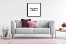 Load image into Gallery viewer, "My Grace is Sufficient" - Printable Wall Art
