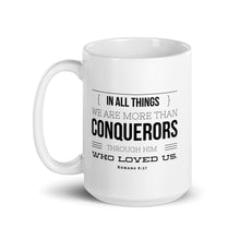 Load image into Gallery viewer, "More than a Conqueror" Mug